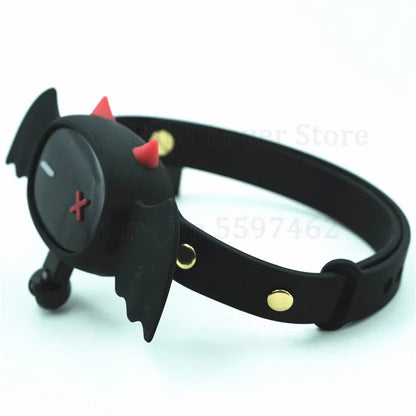 QIUI Little Devil APP Control Electric Shock Collar Restraint Slave BDSM Collar Fetish Adult Games Sex Toys For Couples Gay 18+