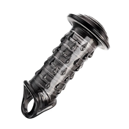 Reusable Penis Extender Cock Rings Delay Ejaculation Penis Condoms Dick Sleeve Silicone Glans Cover Enlargement Sex Toys For Men