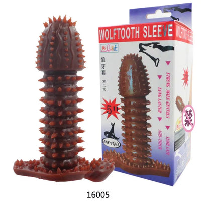 Reusable Penis Sleeve Penis  Condom Cock Dick Sex Toys For Men Enlargement Time Delay