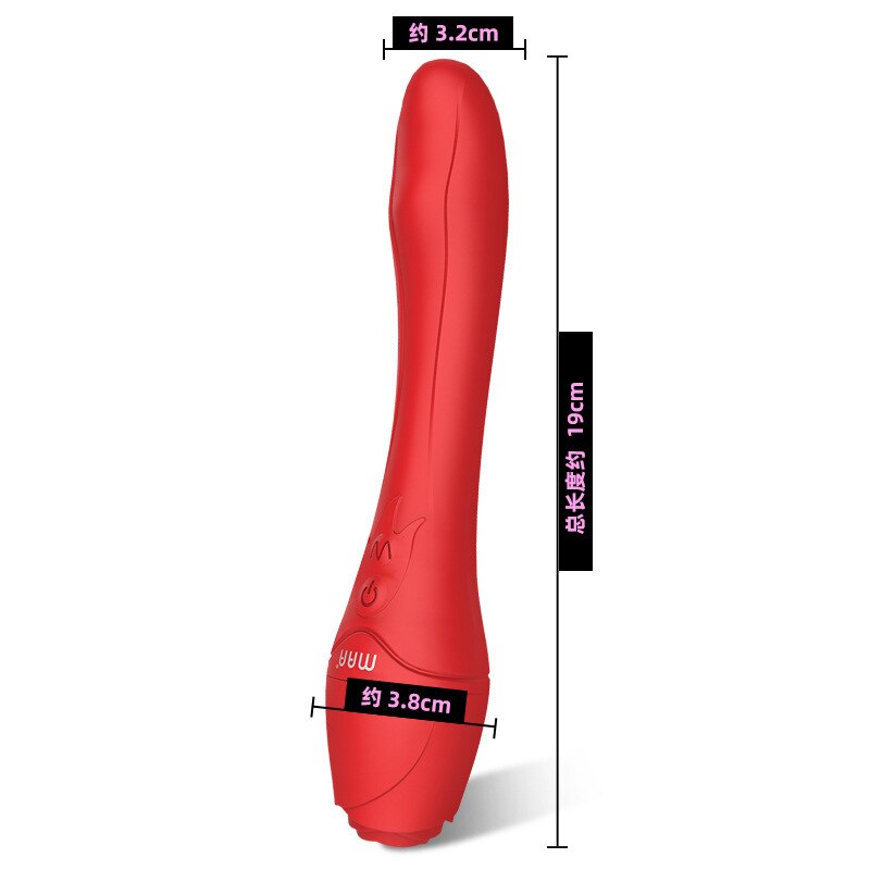 Rose เครื่องทำความร้อน Vibrator สำหรับหญิง Masturbation ผู้ใหญ่เร้าอารมณ์อุปกรณ์เสริมเพศสัมพันธ์เซ็กซ์ทอยสำหรับเพศ Dildo สำหรับ Anal เซ็กซ์ทอย