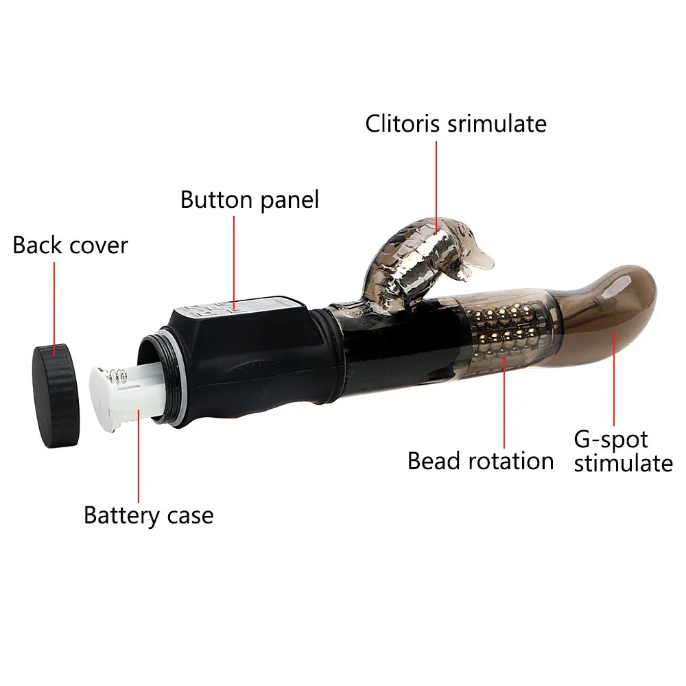 ของเล่นทางเพศสำหรับผู้ใหญ่ Dildos Anal Plug Rabbit Vibrators หมุนได้สำหรับผู้หญิง เครื่องนวดคลิตอริส ช่องคลอด ก้น ของเล่นทางเพศหญิง ร้านจำหน่ายของเล่นทางเพศ