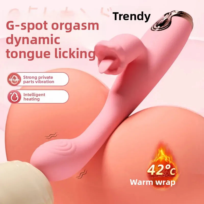 Automatic Heating Vibrator for Women Beginner Vagina G-Spot Vibrator for Clitoris Stimulator Female Masturbator Adult Sex Toy