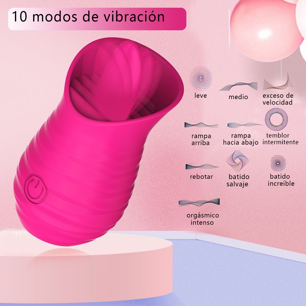 Sucking Tongue Female Vibrator Clit Nipple Sucker Sexy Toys Clitoris Stimulator Oral Pussy Licking Toys for Women 18 Adult Toys