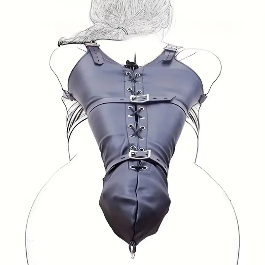 Adult Erotic Arm Restraints Sleeves BDSM Women's Bondage Leather Handcuffs Restraints Alternative Flirting Prison Toys Foreign