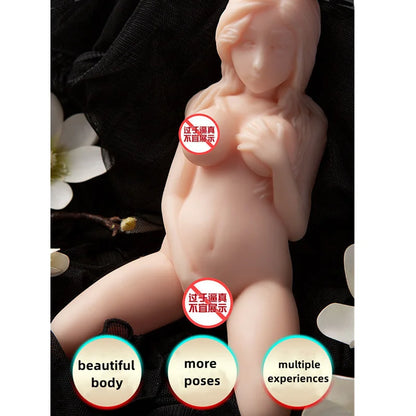 MiNi School Flower Figure Male Masturbation Cup Realistic Vagina Sex Toys for Men 18+ Penis Pump Glans Stimulate Sex Goods XXX