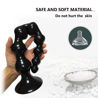 360mm Long Anal Plug 8 Beads Sex Toys for Female Gays Anus Prostate Massager Masturbator Anal Bead Balls Butt Sex Product Toys