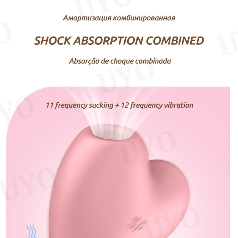Satisfyer Cutie Love Heart Design Women Portable Mini Sex Toy Vibrator Silicone Vibrating Clitoral Sucking