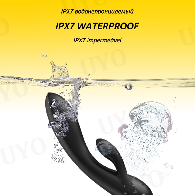 Satisfyer DOUBLE FLEX เชื่อมต่อรีโมทแอปควบคุมกระต่ายกระต่าย Super Power การสั่นสะเทือน G-Spot Clitoral Vibrator ผู้หญิงเซ็กซ์ทอย