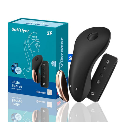 Satisfyer Little Secret เชื่อมต่อ App แม่เหล็กสวมใส่ Vibrator รีโมทคอนโทรล Clitoral Stimulator คู่ Vibrators สำหรับผู้หญิง UYO