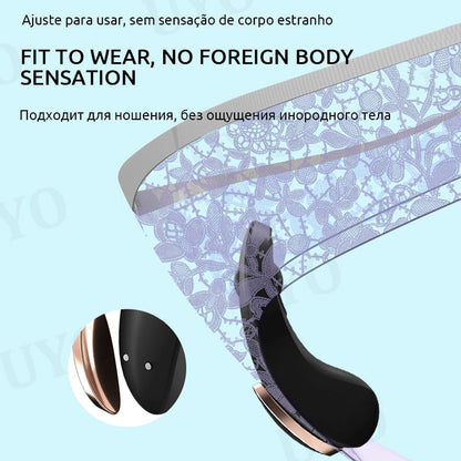 Satisfyer Little Secret เชื่อมต่อ App แม่เหล็กสวมใส่ Vibrator รีโมทคอนโทรล Clitoral Stimulator คู่ Vibrators สำหรับผู้หญิง UYO