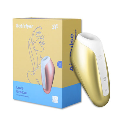 Satisfyer Love Breeze Vibrators สำหรับผู้หญิง Clitoris Sucker เลีย Mini Clitoris Nipple Sucker UYO เพศของเล่นสำหรับผู้หญิง