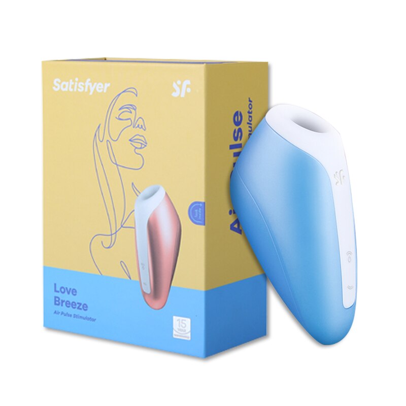 Satisfyer Love Breeze Vibrators สำหรับผู้หญิง Clitoris Sucker เลีย Mini Clitoris Nipple Sucker UYO เพศของเล่นสำหรับผู้หญิง