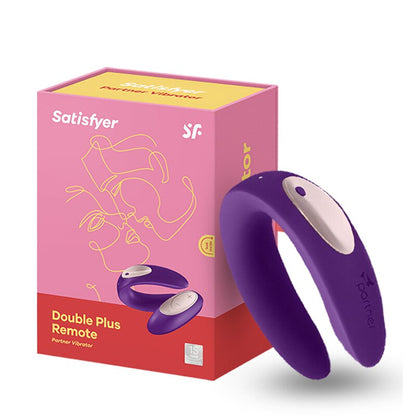 Satisfyer Partner Plus G Spot ซิลิโคน Vibrator UYO คู่ของเล่นรีโมทคอนโทรลไร้สายสวมใส่ผู้หญิง Clitoral กระตุ้น