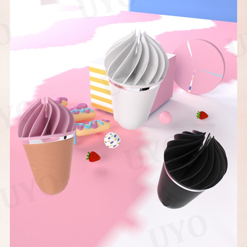 เยอรมนี Satisfyer Sweet Treat Ice Cream Cone Vibrator เพศของเล่นสำหรับหญิงนุ่มซิลิกาเจล Clitoris Stimulator UYO Mini ผู้ใหญ่ของเล่น