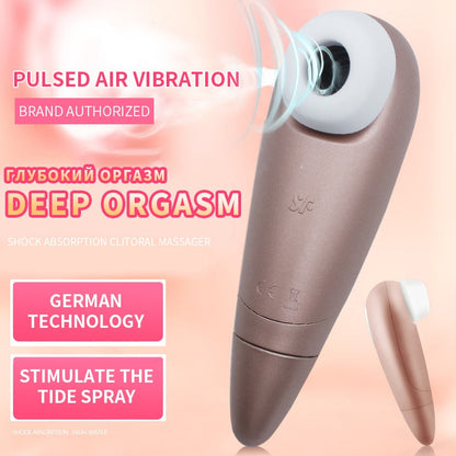 เยอรมัน Satisfyer ของเล่น Vibrator Clitoris Stimulator ซิลิโคน Vibrator Nipple Sucker UYO Vibrators สำหรับผู้หญิง Sucker Clitoris