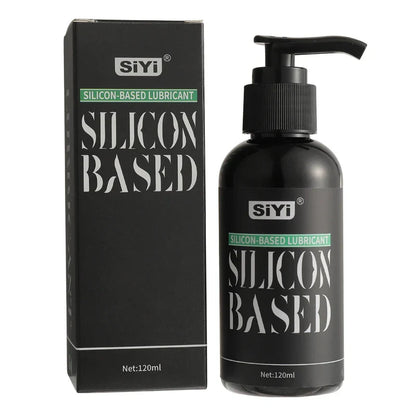 120ml/300ml Silicone-Based Lube with Press Pump. Long-Lasting Stringy Anal Lubricant Suitable for Bathroom and Underwater Use