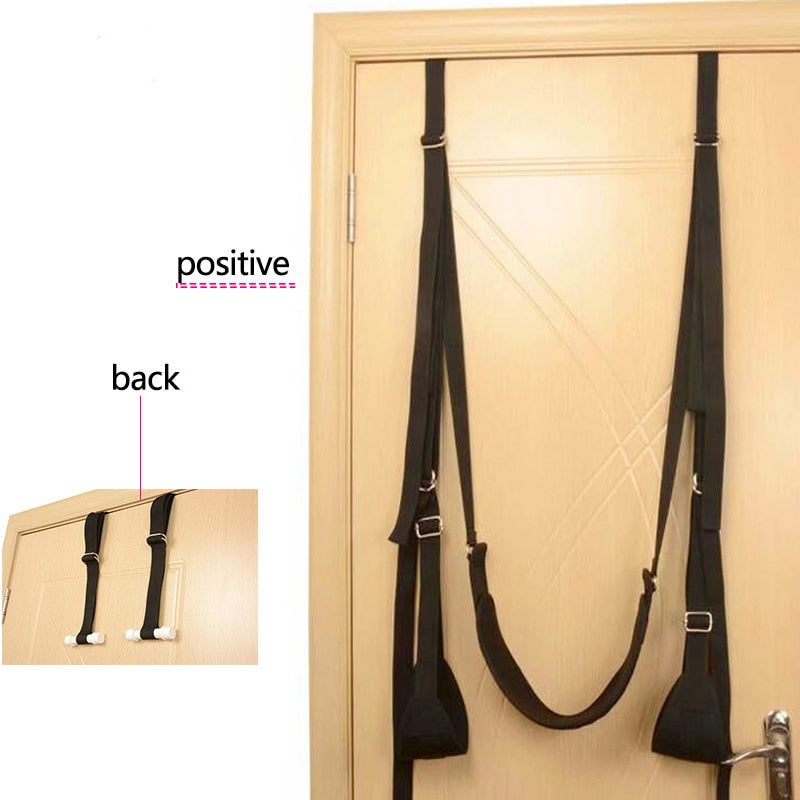 Sex Erotic Toys Shop Tool for Couples Sex Swing Soft Sex Furniture Fetish Bandage Love Adult Game Chairs Hanging Door Swing