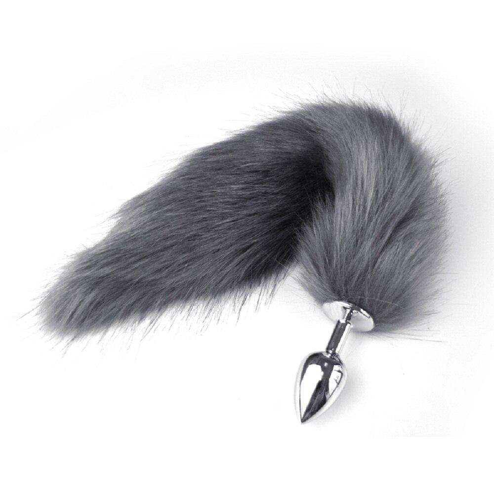 Sex Toys Faux Fox Tail Anal Butt Anal Tail For Adult Women Sex Products