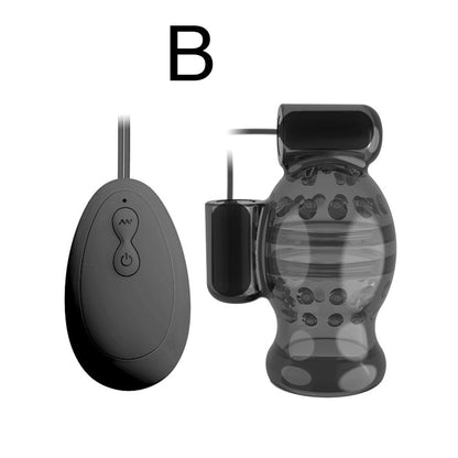 Sex Toys for Men Penis Trainer Glans Bullet Vibrator Penis Enhancement Delay Lasting Glans Trainer Erection Male Masturbation