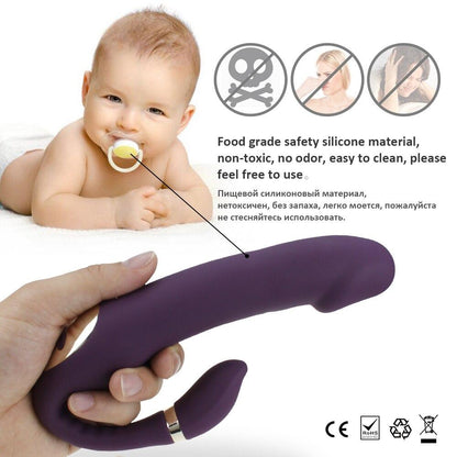 Sex Vibrator G-spot Simulate Soft Double-head Vibrate Sex Toys For Woman Clit Massager Rechargeable C-shape For Couple Fun