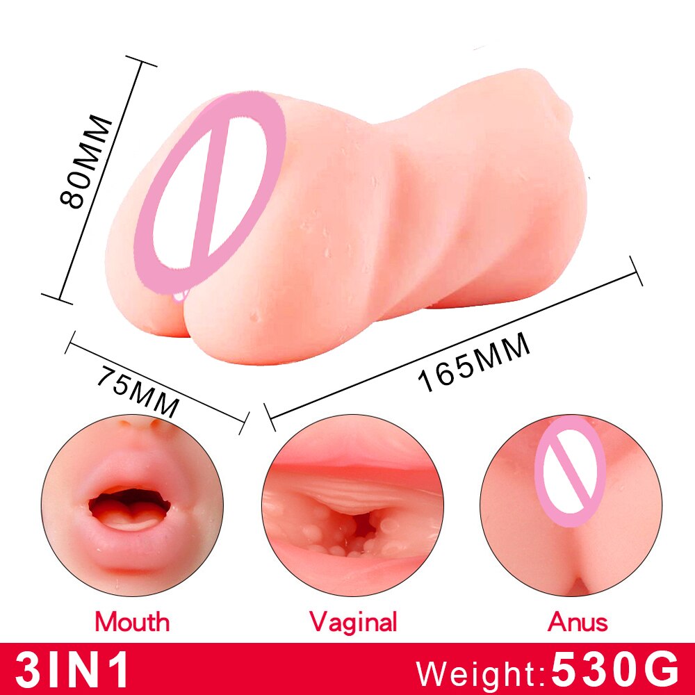 เซ็กซ์ทอยสำหรับผู้ชายช่องคลอดประดิษฐ์หี Sextoys ซิลิโคน Masturbators ชายสำหรับผู้ใหญ่18ดูดเครื่อง Sexulaes ของเล่น