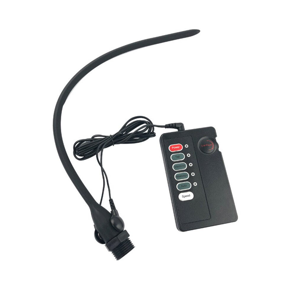ไฟฟ้าช็อต อวัยวะเพศชาย ที่ขยายท่อปัสสาวะ สายสวน ของเล่นทางเพศสำหรับผู้ชาย เครื่องกระตุ้นไฟฟ้า สายสวนอวัยวะเพศ หัวขยายเสียง