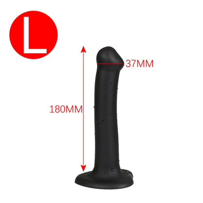 Slender Anal Plug Powerful Suction Cup Soft Dildo G-spot Vaginal Stimulator Butt Plug Prostate Massager Sex Toys for Man Woman