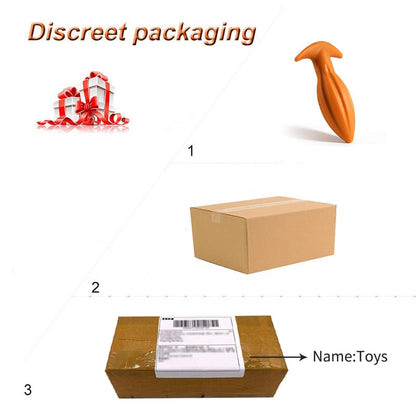 Soft Silicone Butt Plug Dildo for Women Lesbian Anal Plug Sex Toys for Men Big Dildo Butt Plugs Prostate Massage Anus Expansion