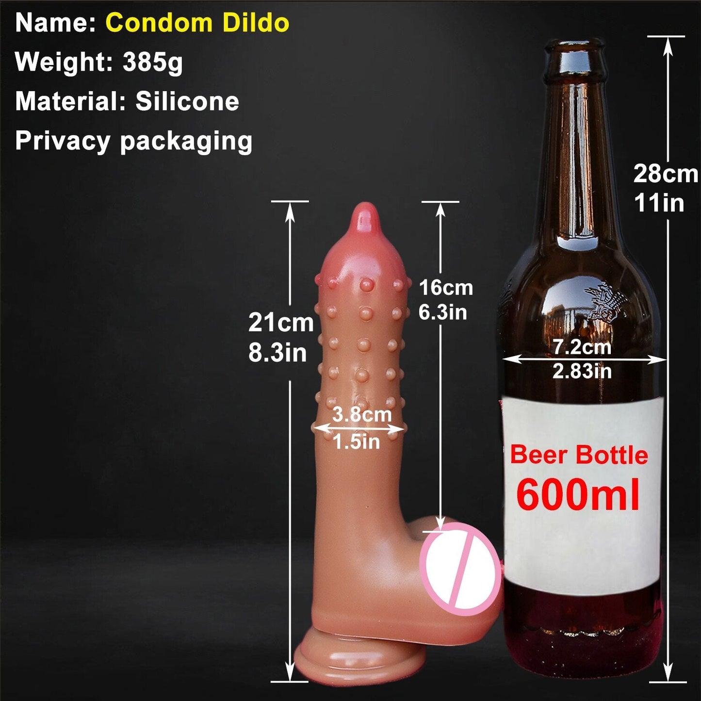 ขนาดใหญ่ Spoof กลางนิ้วมือของขวัญหนา Dildo เกย์นุ่มซิลิโคน Dick Big ดูดถ้วยประดิษฐ์ Penis Anal เสียบของเล่นเพศสำหรับสตรี