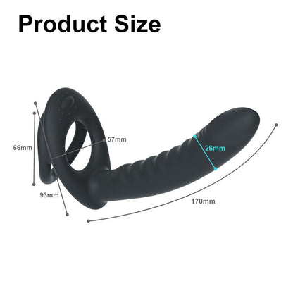 Strap-On Dildo ของเล่นช่วยตัวเองสำหรับผู้หญิง สายรัดองคชาต Dildo อวัยวะเพศ Plug Anal ลูกปัด Plug G-Spot ของเล่นสำหรับผู้ใหญ่18