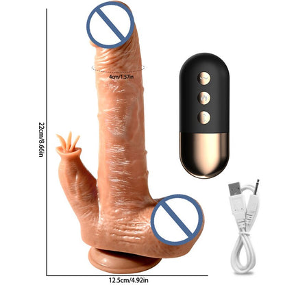 การสั่นสะเทือนที่มีประสิทธิภาพ Sucking Vibrator G Spot Clitoris Sucker เครื่องนวดสำหรับผู้หญิง Masturbator Dildo เซ็กซ์ทอยสำหรับผู้หญิงผู้ใหญ่