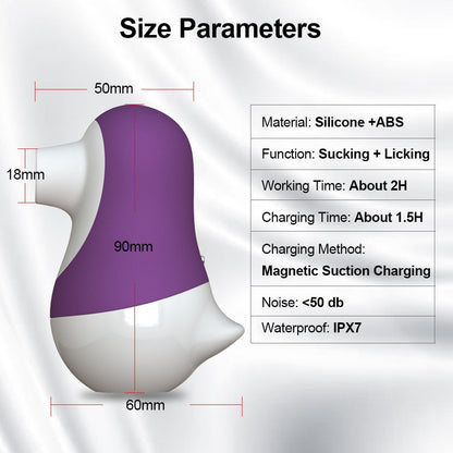 Sucking Licking Vibrator Sex Toys for Woman Adults Nipple Clit Sucker Clitoris Stimulator Tongue Oral Sex Suction Blowjob