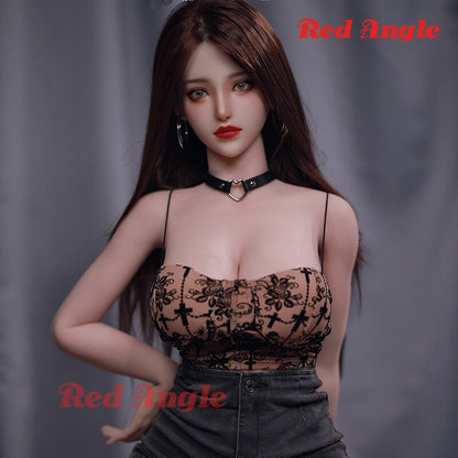 Red Corner Silicone TPE Real Doll Veins Hair Implants Beauty Lady Hot Body Asian Realistic Vagina Adult Sex Doll for Men