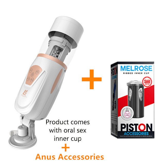 Automatic Telescopic Air Male Masturbator ช่องคลอดประดิษฐ์ Oral Anal Sex Masturbation เครื่องของเล่นเร้าอารมณ์สำหรับผู้ชาย