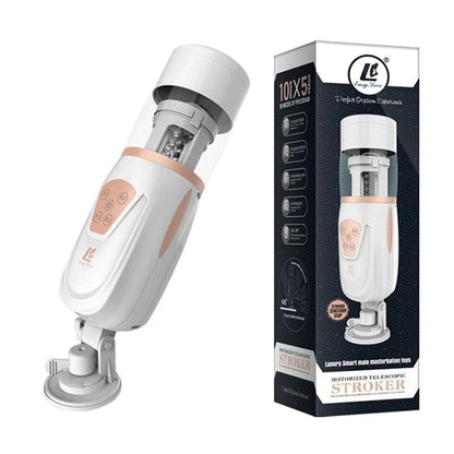 Automatic Telescopic Air Male Masturbator ช่องคลอดประดิษฐ์ Oral Anal Sex Masturbation เครื่องของเล่นเร้าอารมณ์สำหรับผู้ชาย