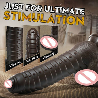 Realistic Animal Thrusting Heating Dildo Dragon Dick Dinosaur Female Masturbator Sex Toys G-Spot Anal Stimulation Penis Vibrator