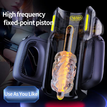 Thrusting-Pro12cm เครื่องช่วยสำเร็จความใคร่อัตโนมัติสำหรับผู้ชาย, เครื่องช่วยสำเร็จความใคร่ด้วยตนเองความเร็วสูง, เซ็กซ์ทอย