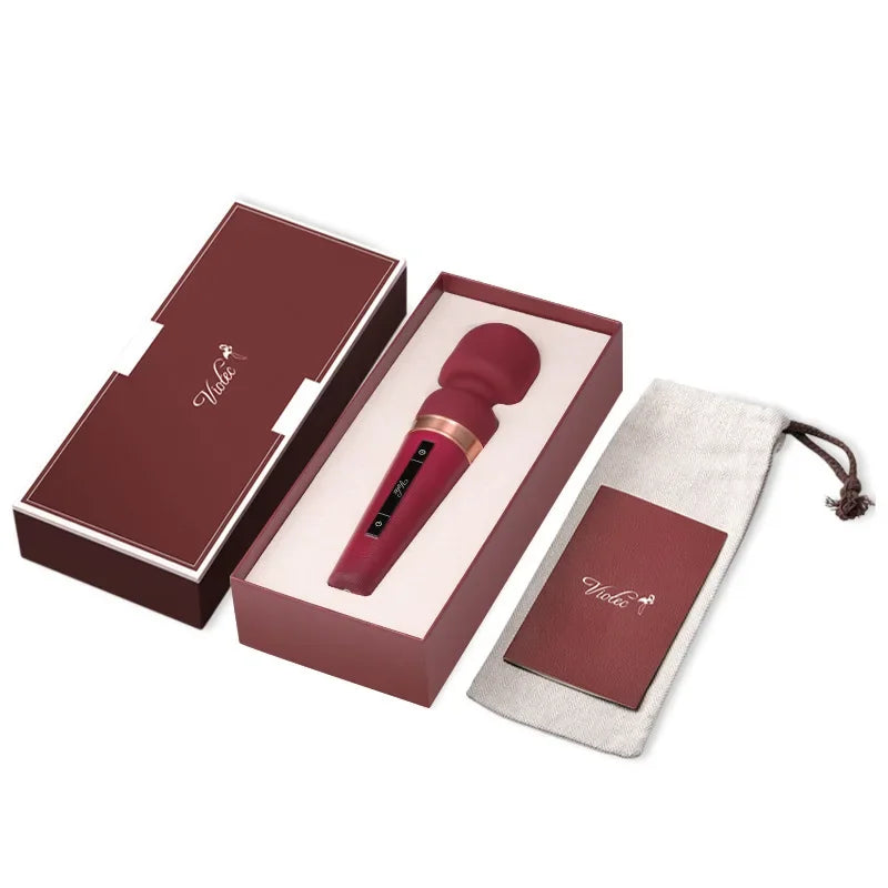 Titan AV Rod เครื่องช่วยสำเร็จความใคร่แบบสั่น สำหรับผู้หญิง เครื่องสั่นไฟฟ้าสำหรับผู้หญิง อุปกรณ์ช่วยสำเร็จความใคร่ ดิ๊กโด กันน้ำ ตัวกระตุ้นคลิตอริส อุปกรณ์เซ็กส์ทอย
