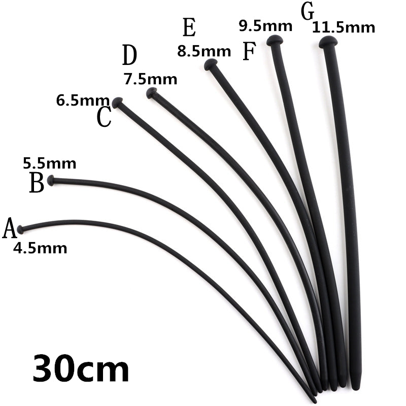 Silicone Urethral Catheter Dilator Horse Cock Sound Urethral Plug Insert Adult Toy For Gay Men