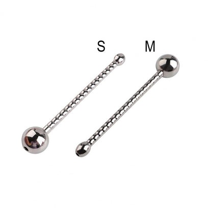Urine Plugging Rod Metal Horse Eye Expander Stainless Steel Appliance Masturbation Toy Urethral Bead Pagoda Horse Eye Stick Male