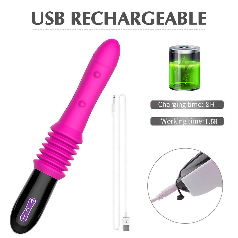Sex Fun Anal Vibrator for Orgasm Hands-free G-Spot Vibrator Vibrator with Suction Cup Sex Toy