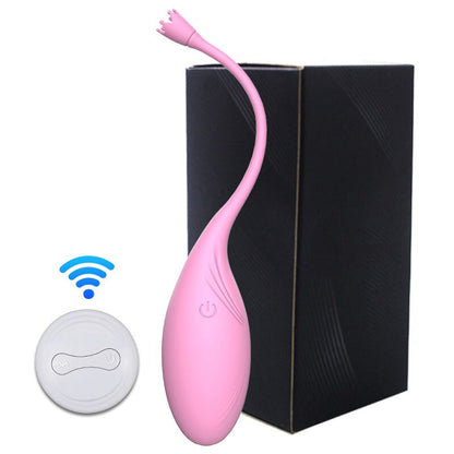 รีโมทคอนโทรลไร้สายการออกกำลังกายแน่น Vibrating ไข่10 Speeds G Spot Clit Vibrator สำหรับผู้หญิงช่องคลอดกระตุ้นผู้ใหญ่เซ็กซ์ทอย