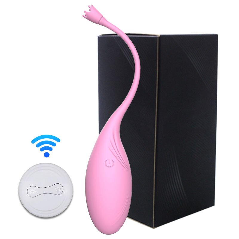 รีโมทคอนโทรลไร้สายการออกกำลังกายแน่น Vibrating ไข่10 Speeds G Spot Clit Vibrator สำหรับผู้หญิงช่องคลอดกระตุ้นผู้ใหญ่เซ็กซ์ทอย
