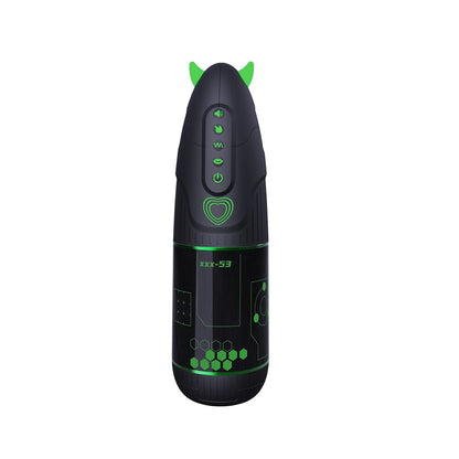 ปีศาจขนาดเล็กไฟฟ้าดูด Vibrating Masturbator ชายถ้วย Onahole ที่สมจริงเซ็กซ์ทอยหีชาย Stroker