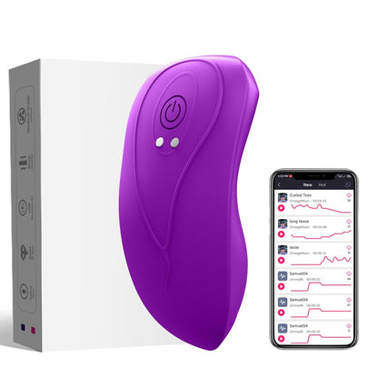 ผีเสื้อสวมใส่ Vibrator ไร้สายรีโมทแอปกางเกง Dildo Vibrator สำหรับผู้หญิง Clitoral Stimulator นวดเร้าอารมณ์เซ็กซ์ทอย