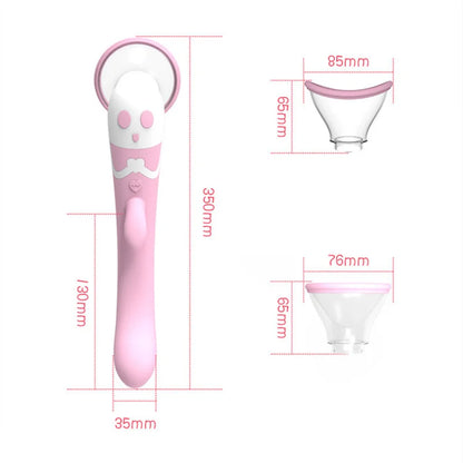 Vibrator Massager Clit Licker and Clitoral Licking Toy G-Spot Suck Sucking Heating Female Vibration Clitoris Orgasm Nipple