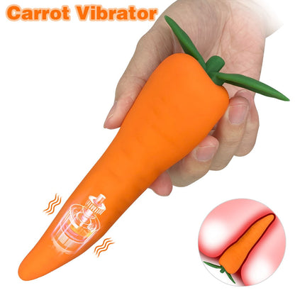 แครอท Vibrator Sex Shop Nipple Massager ผลิตภัณฑ์สำหรับผู้ใหญ่ Masturbator หญิง G-Spot Clitoral Stimulator ของเล่นสำหรับคู่รักที่ช่วยกระตุ้นอารมณ์ทางเพศ