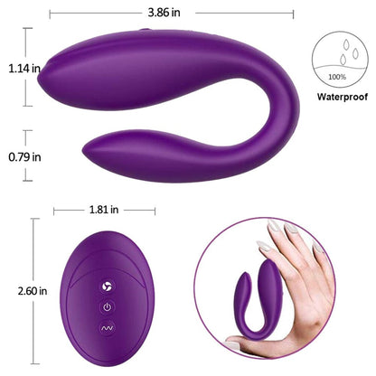 คู่ Vibrator รีโมทคอนโทรลไร้สายเครื่องสั่นสะเทือนคู่ Wearable Dildo ช่องคลอด Clitoris กระตุ้นเซ็กซ์ทอยสำหรับผู้หญิง Masturbator