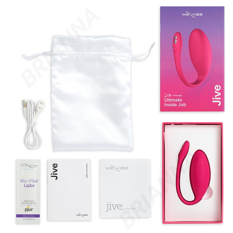 We-Vibe Jive Bullet App ควบคุม Vibrator สำหรับคู่ซิลิโคนสวมใส่ของเล่น APP 18 Vibrators หญิง G Spot กระตุ้น