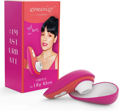 Womanizer Liberty เครื่องสั่นดูดปุ่มกระสันของสตรี ของเล่นดูดปุ่มกระสันสำหรับสตรี 6 โหมด เครื่องนวดกระตุ้นจุดสุดยอดของปุ่มกระสัน